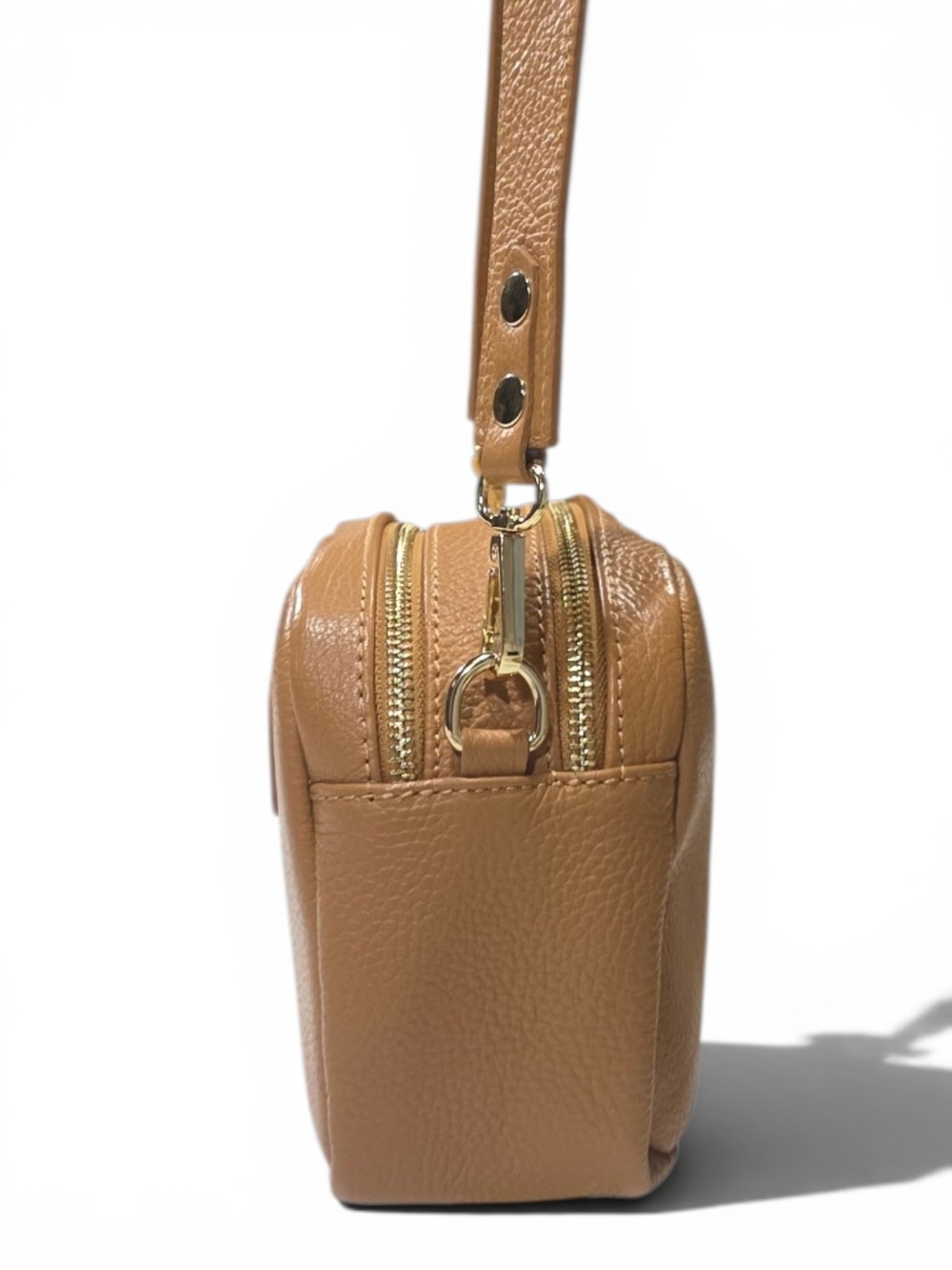 Viola Gigli Genuine Leather Crossbody Bag, Made in Italy, NEW WITHOUT TAG - Picture 5 of 14